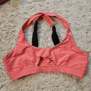 Bombshell sportswear peach bra